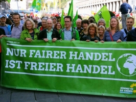 Demo gegen CETA und TTIP in Stuttgart (September 2016)