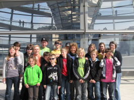 Die SchülerInnengruppe aus Eningen 2010