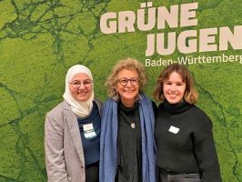 Pat:innenempfang der Grünen Jugend Baden-Württemberg (Februar 2023)