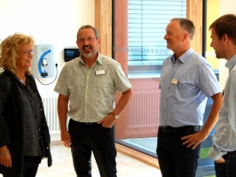 Besuch bei EchTaZ – Tagesklinik und Ambulanzzentrum - mit dem Geschäftsführer Prof. Dr. med. Gerhard Längle (2018)