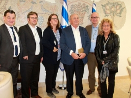 Delegationsreise Ausschuss Arbeit und Soziales: Gespräch in der Knesset, Jerusalem (2015)