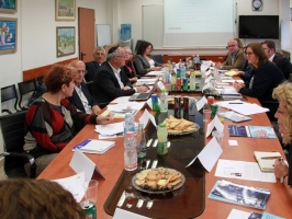 Delegationsreise Ausschuss Arbeit und Soziales: Gespräch im Sozialministerium, Jerusalem (2015)