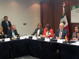 Delegationsreise Petitionsausschuss: Gespräch mit Mitgliedern des Ausschusses für Menschenrechte des Senats, Mexiko (2016)