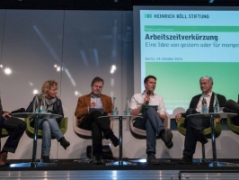 Podium der Heinrich-Böll-Stiftung (2015)
