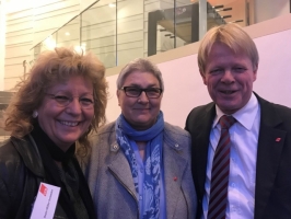 Bei der DGB Bundesfrauenkonferenz mit Elke Hannack und Rainer Hoffmann